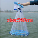 Throw Catch Fishing Net with big ring