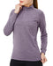 WOLFONROAD 1/4 Zipper Pullover Tops Womens  Shirts