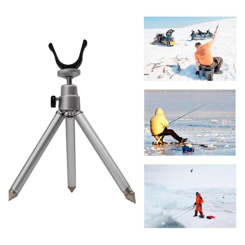 Winter Ice Fishing Accessory Tripod stand Rod Holder