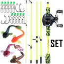 Sougayilang Baitcasting Fishing Combo Gear Ratio 6.3:1