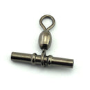 AMYSPORTS 10pcs/Pack Fishing Rolling Swivels with Tube