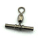 AMYSPORTS 10pcs/Pack Fishing Rolling Swivels with Tube
