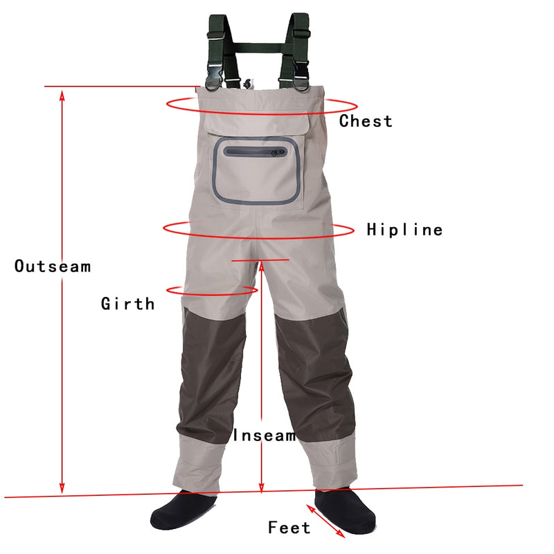 Men's Neoprene Stocking Foot  Waders