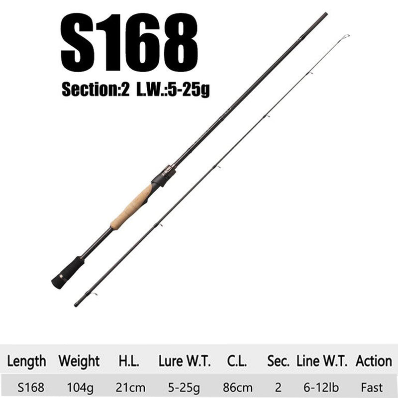OBEI ASTRA spinning/casting fishing rod