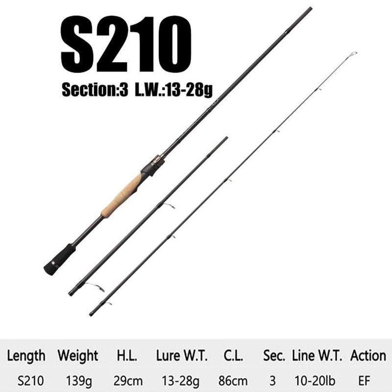 OBEI ASTRA spinning/casting fishing rod