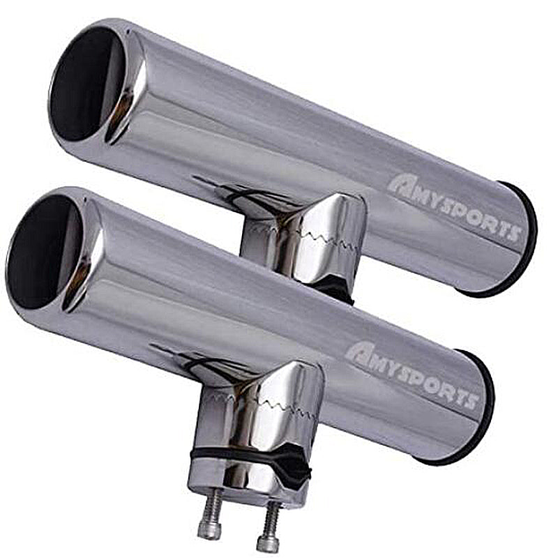 AMYSPORTS 2-4 PCS Rail Mount Rod/ Boat Clamp Holders